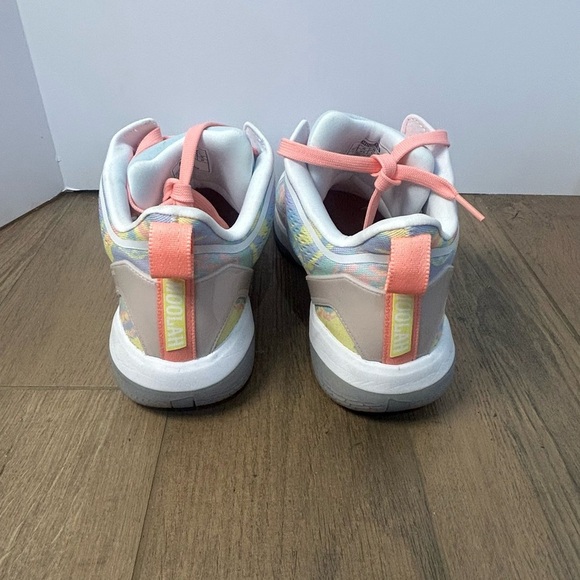 Vibrant Pink and Yellow Athletic Shoes with Chunky Silhouette - Picture 5 of 7